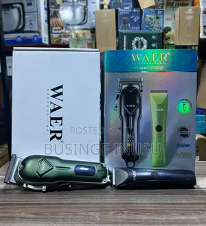 Brand New Waer 2 in 1 Rechargeable Hair Clipper Available