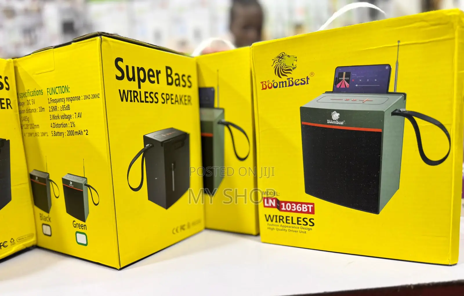 Wireless Boombest Speaker Ln-1036bt