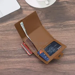 Smart Wallet With Card Holder, Rfid Blocking Pop Up Leather Card Case