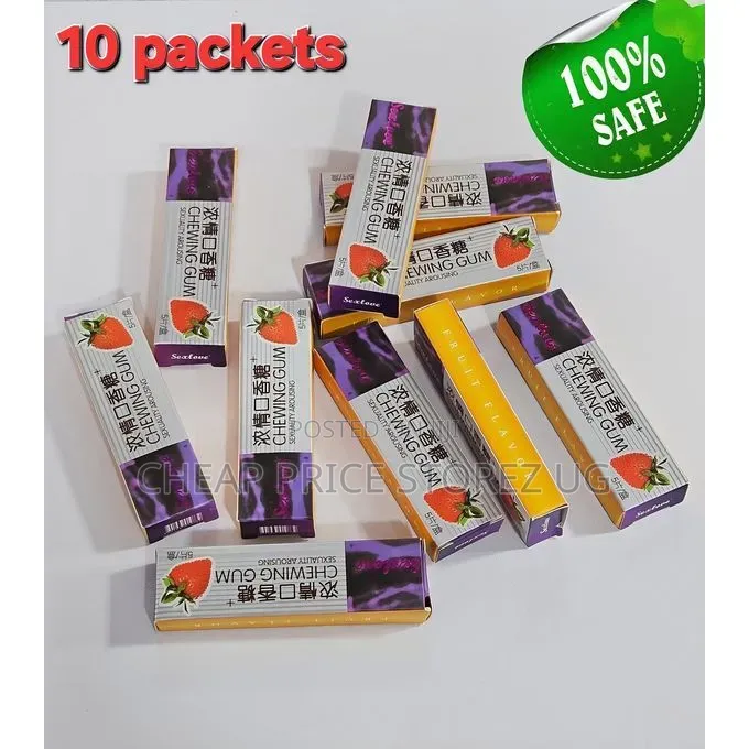 Love Unisex Arousal Chewing Gum Instant for Both Men Women