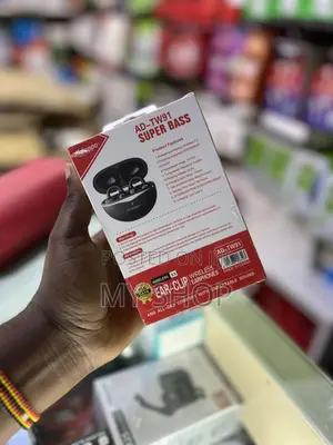 Bluetooth Clipon Earpods With Charging Case