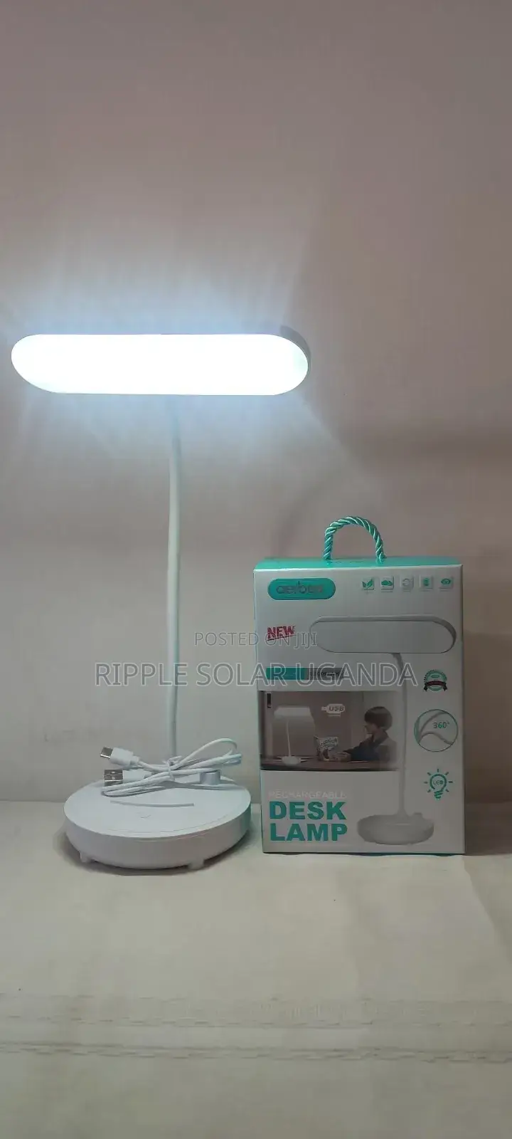Aerbes Ab-Td112 Led Desk Lamp 1200mah Flexible Touch Control