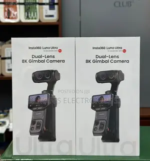 Insta 360 Luna Ultra Dual Lens Gimbal Camera