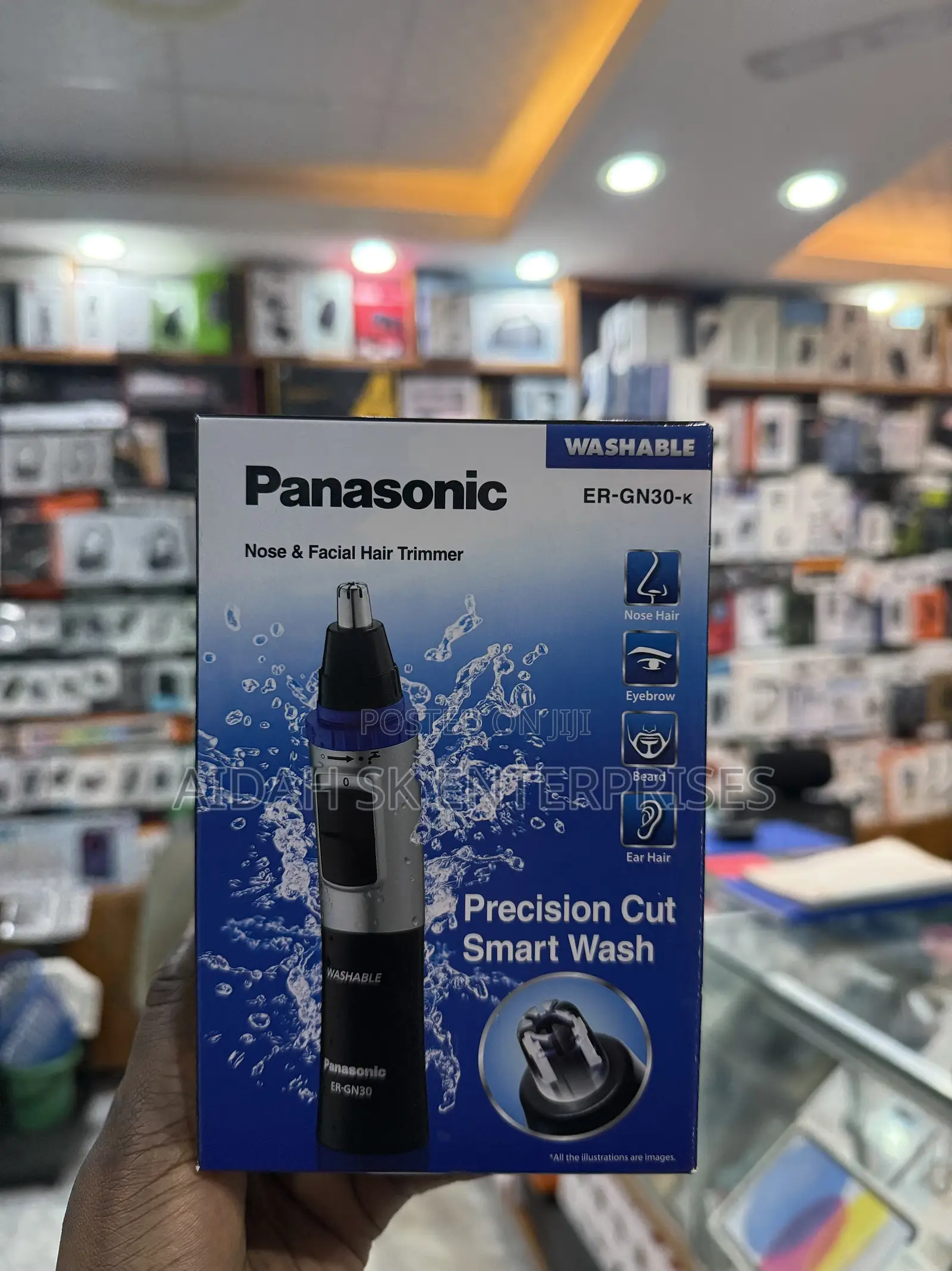 Panasonic Er-Gn30-K Nose Facial Hair Trimmer.