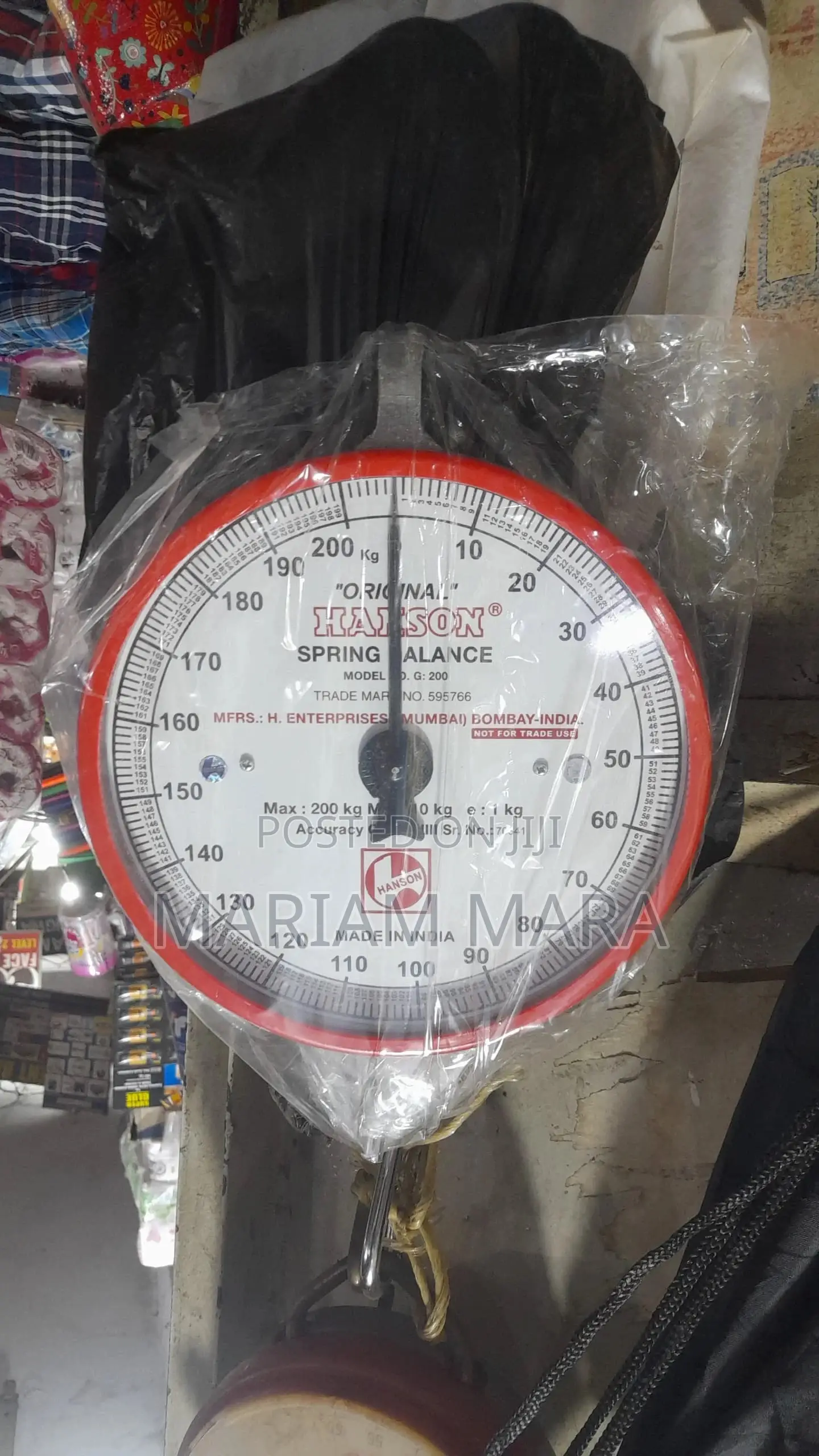 Hanging Weighing Scale 200kg