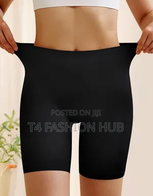 A Set Of 3 Women's Biker Panties -black Color
