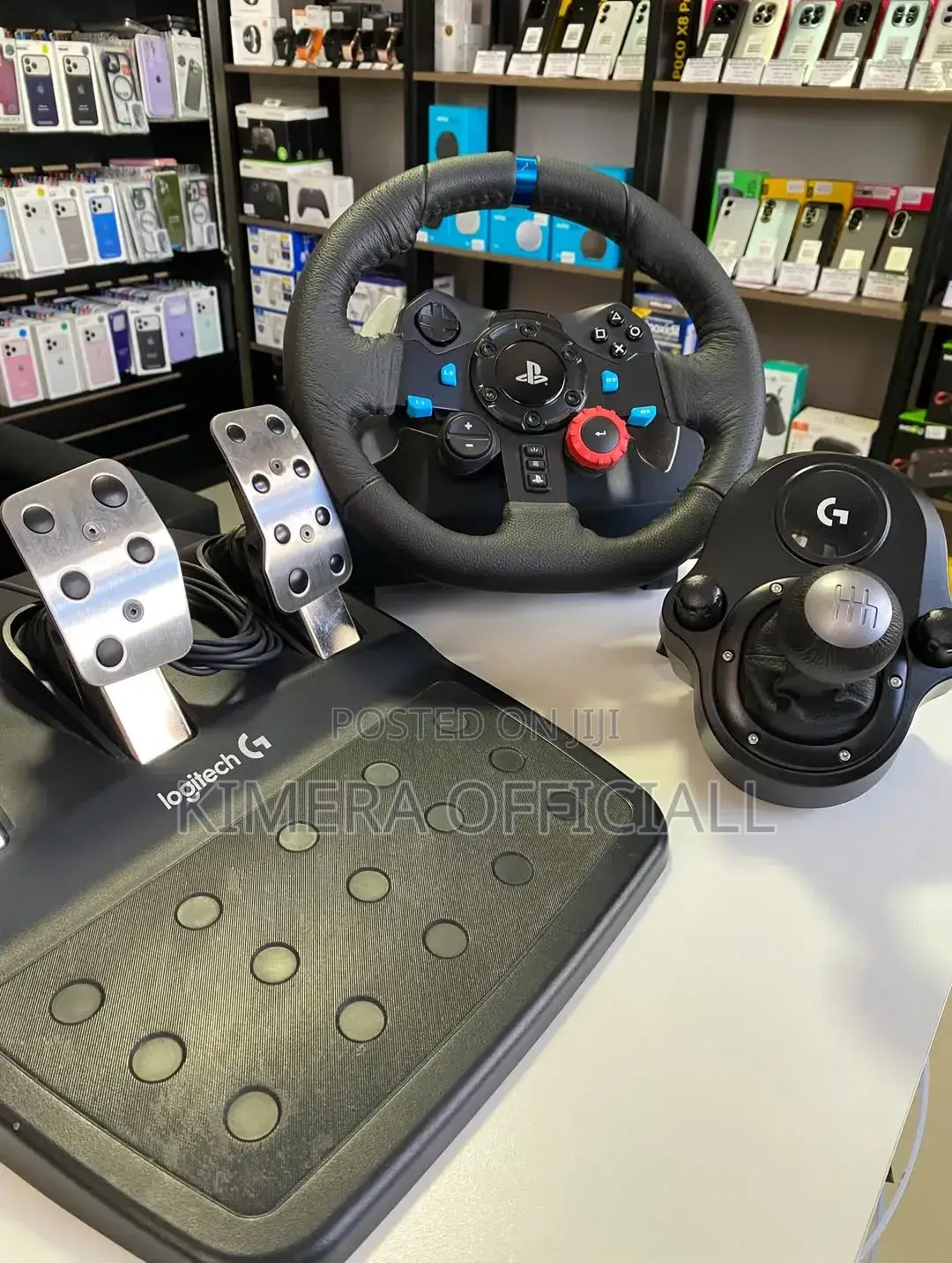The Brand New Logitech G29 Driving Force Racing Wheel