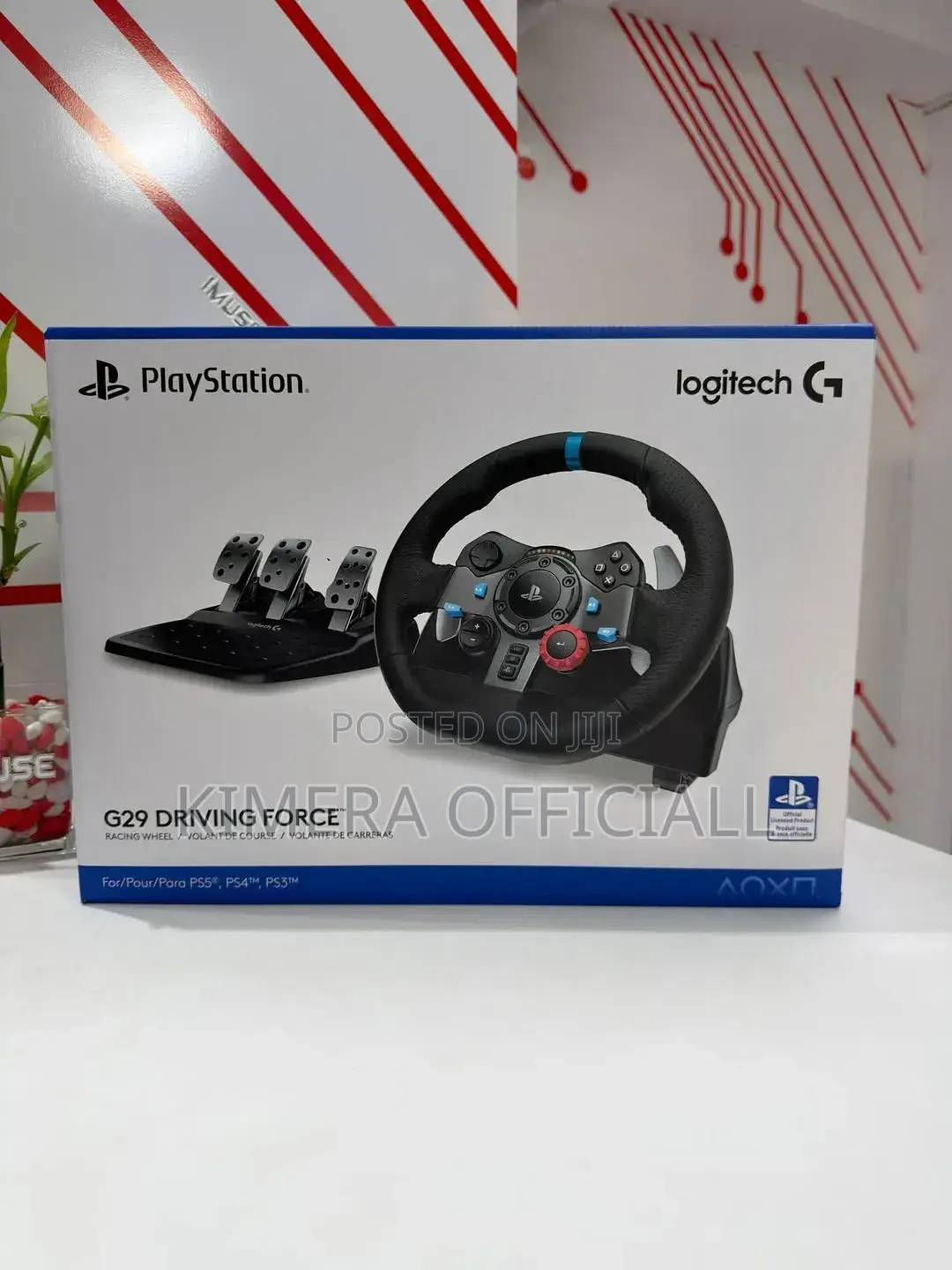 Logitech G29 Driving Force Gaming Racin Wheel With 900° Wheel Rotation
