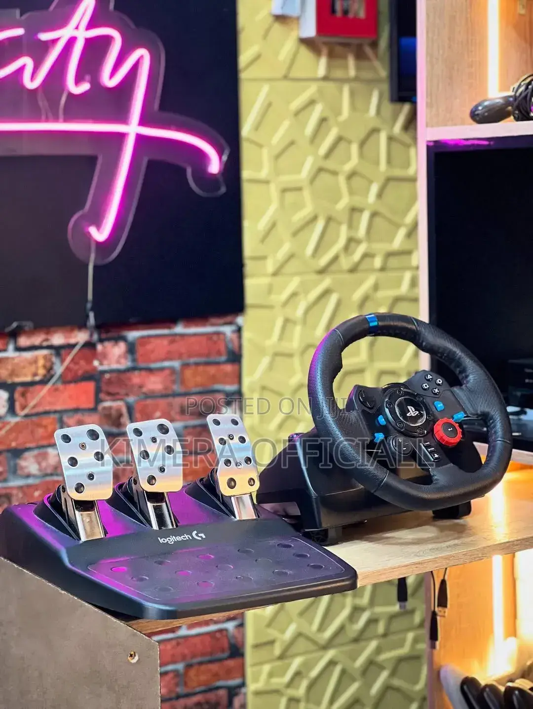 The Legendary Logitech G29 Driving Force Racing Wheel