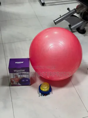 Yoga Ball and Pump