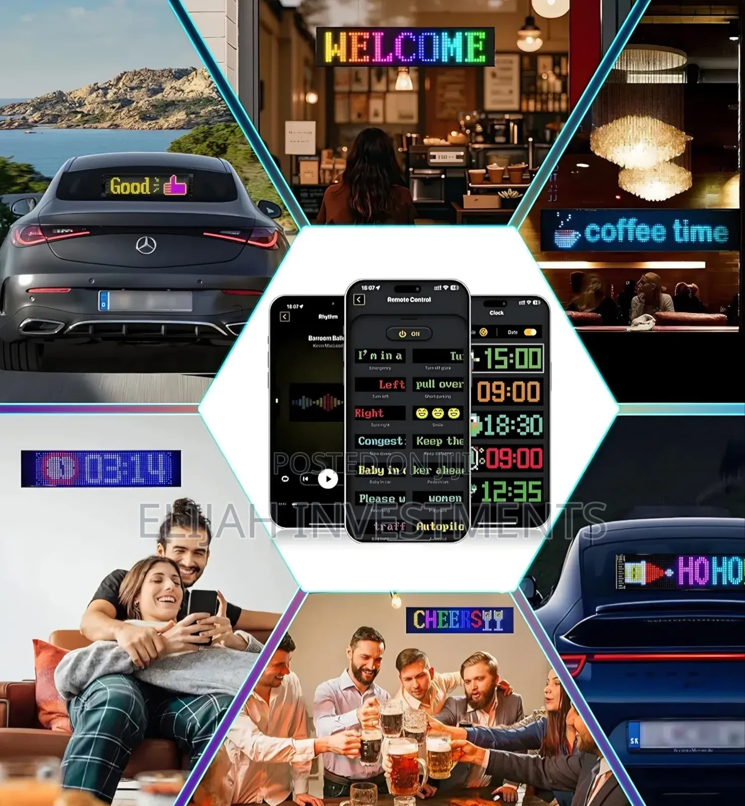 Customizable Led Flexible Matrix Panel Display
