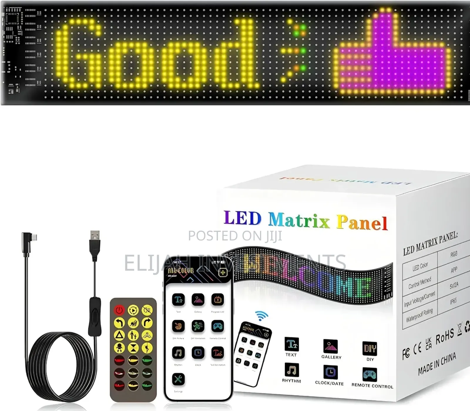 Customizable Led Flexible Matrix Panel Display