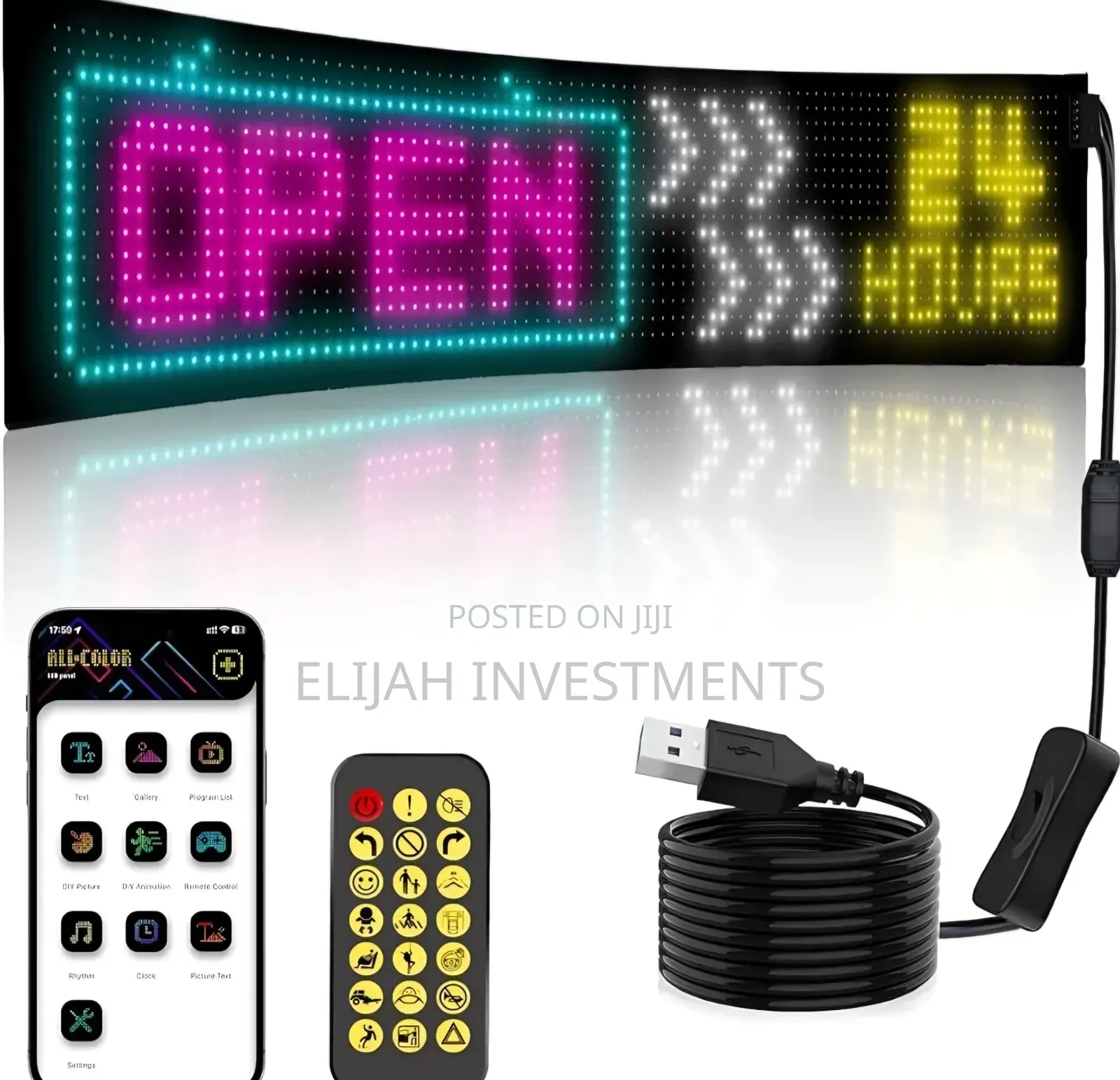 Customizable Led Flexible Matrix Panel Display