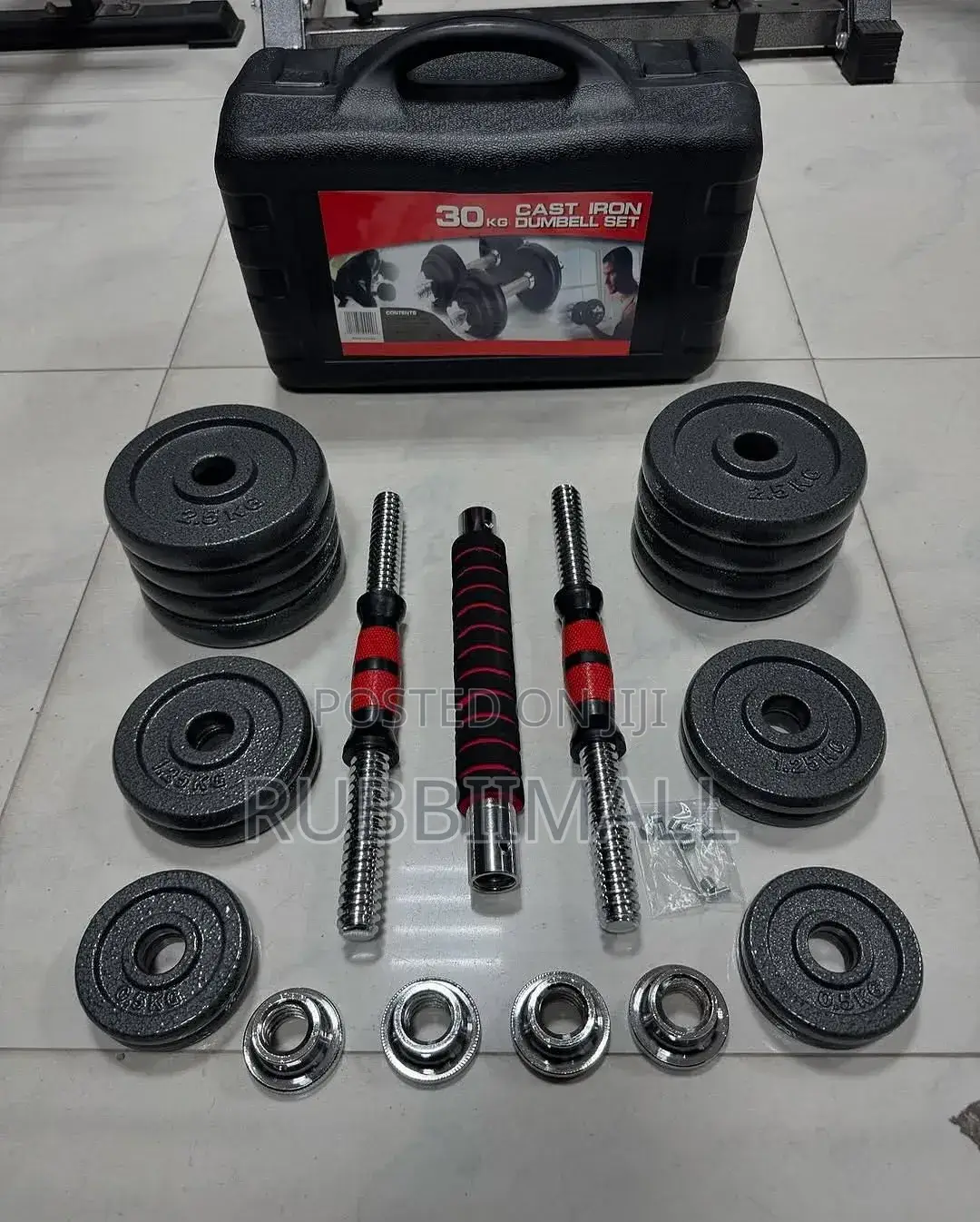 Dumbbells 30kg Set With Connector