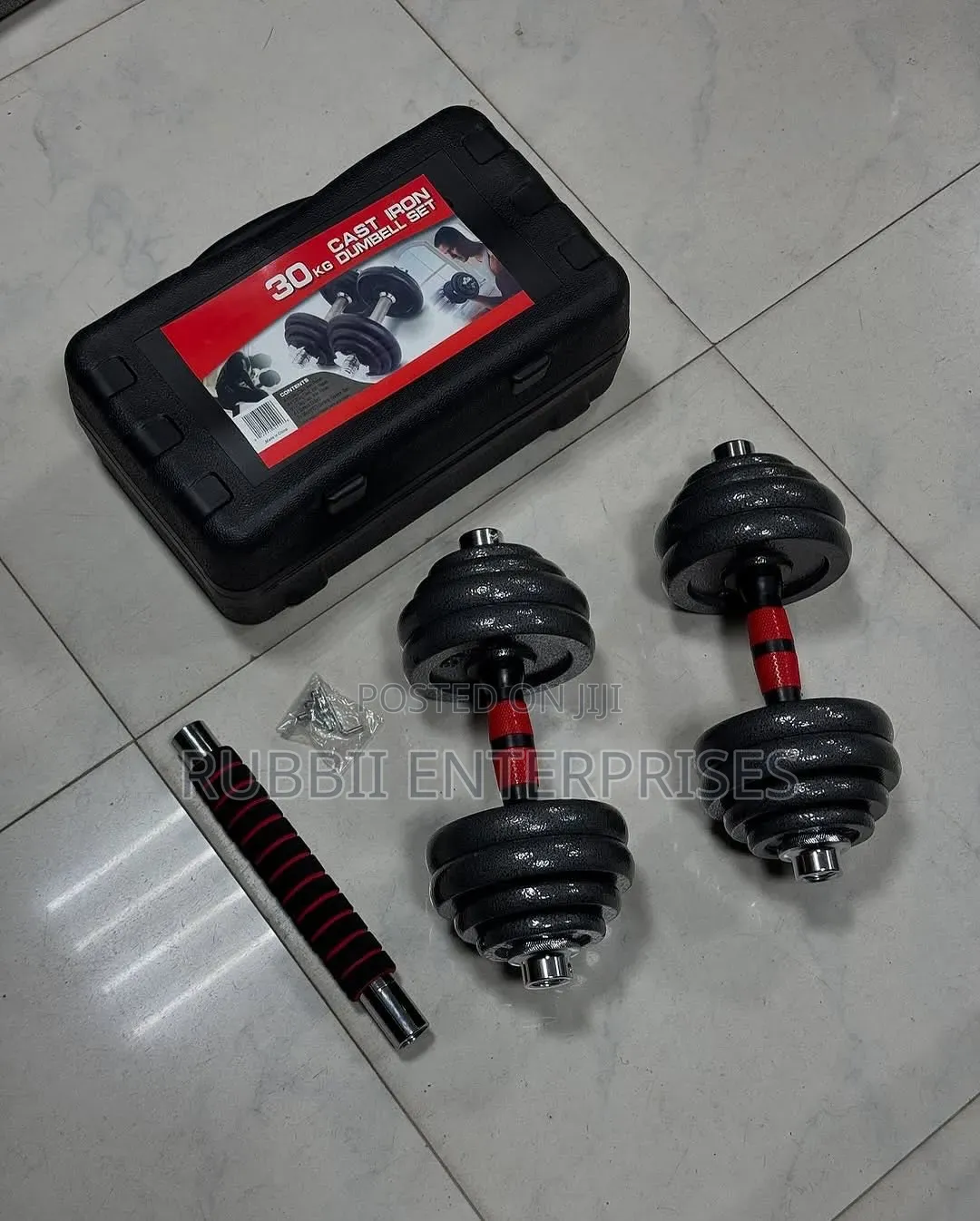 Dumbbells 30kg Set With Connector