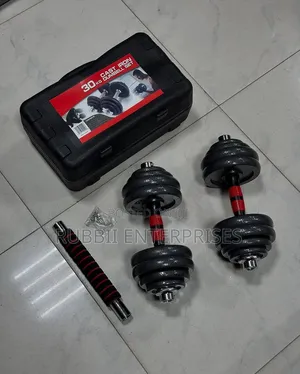 Dumbbells 30kg Set With Connector