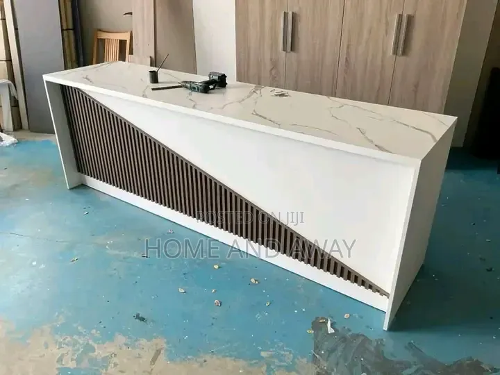 Modern L Shape Reception Counters/Reception Desks From 2,000,000/-