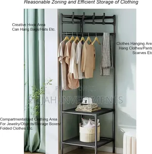 Multifunctional Simple Metallic Corner Rack