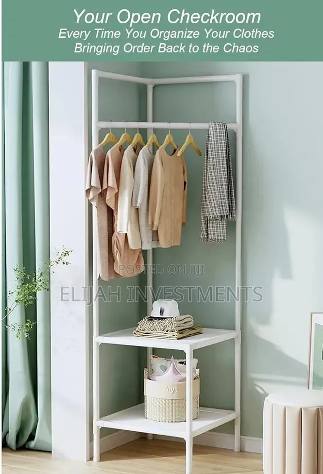 Multifunctional Simple Metallic Corner Rack