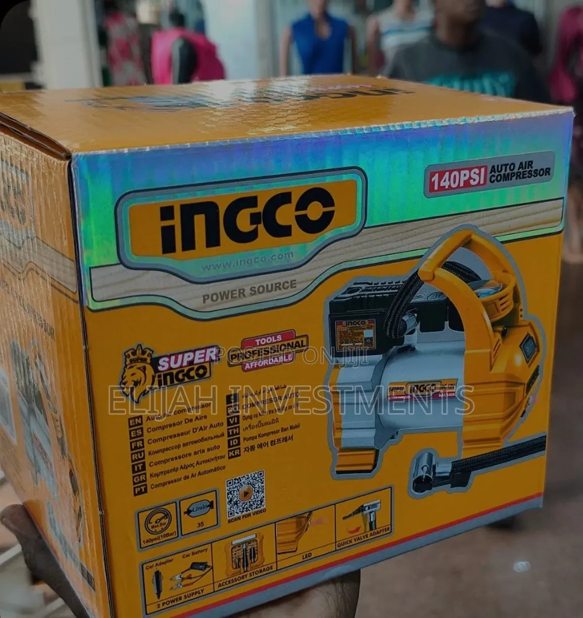 Ingco Multifunctional Air Inflator Pump