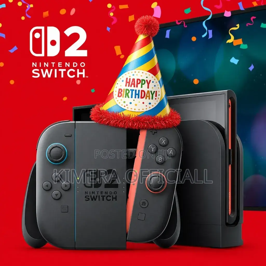 Nintendo Switch 2. A Perfect Birthday Gift for Your Loved One