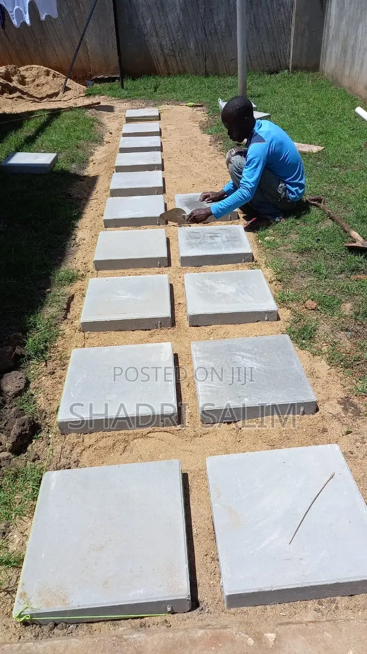 Walking Slabs And Landscaping