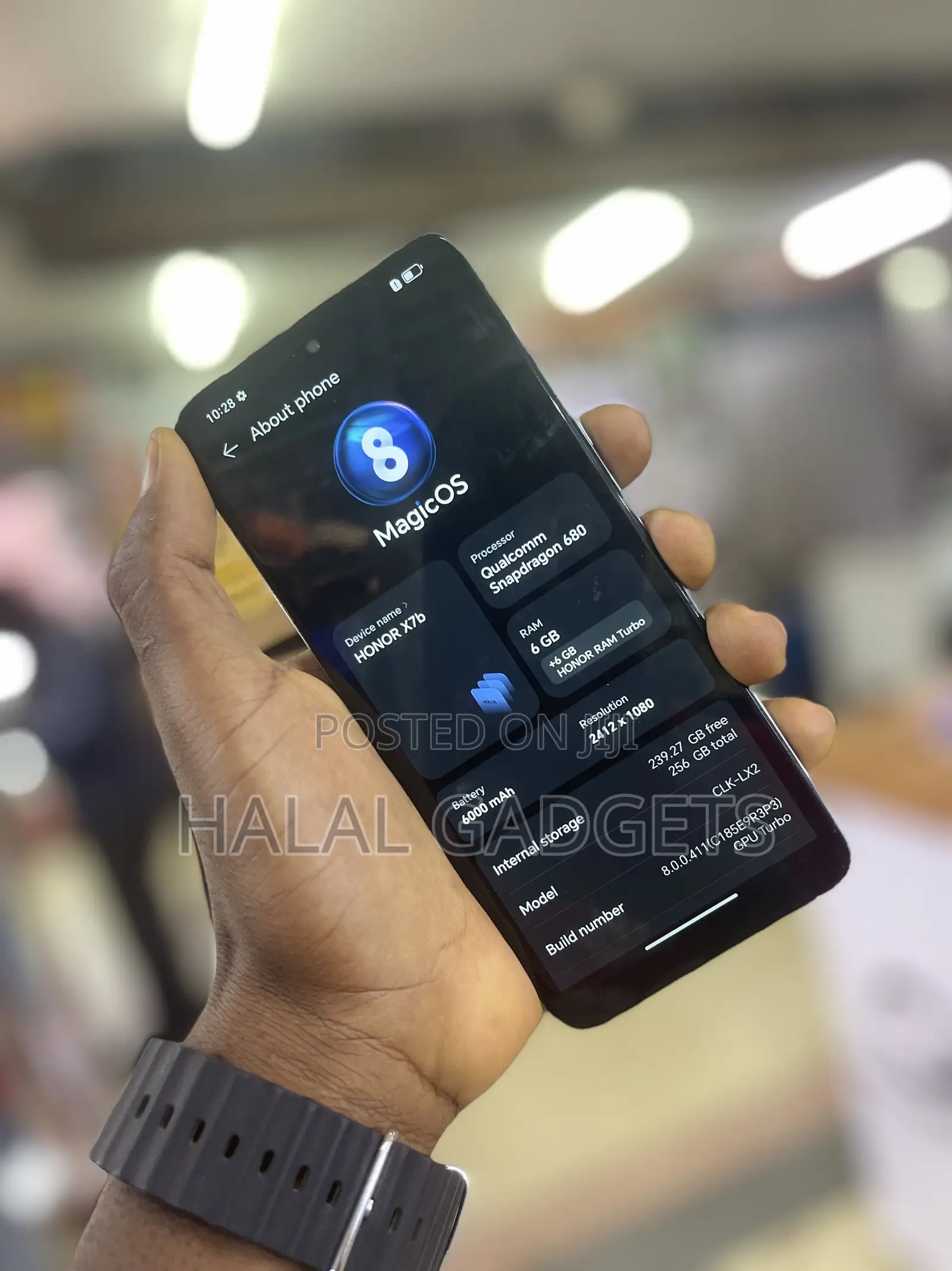Honor X7b 5G 256 GB Green
