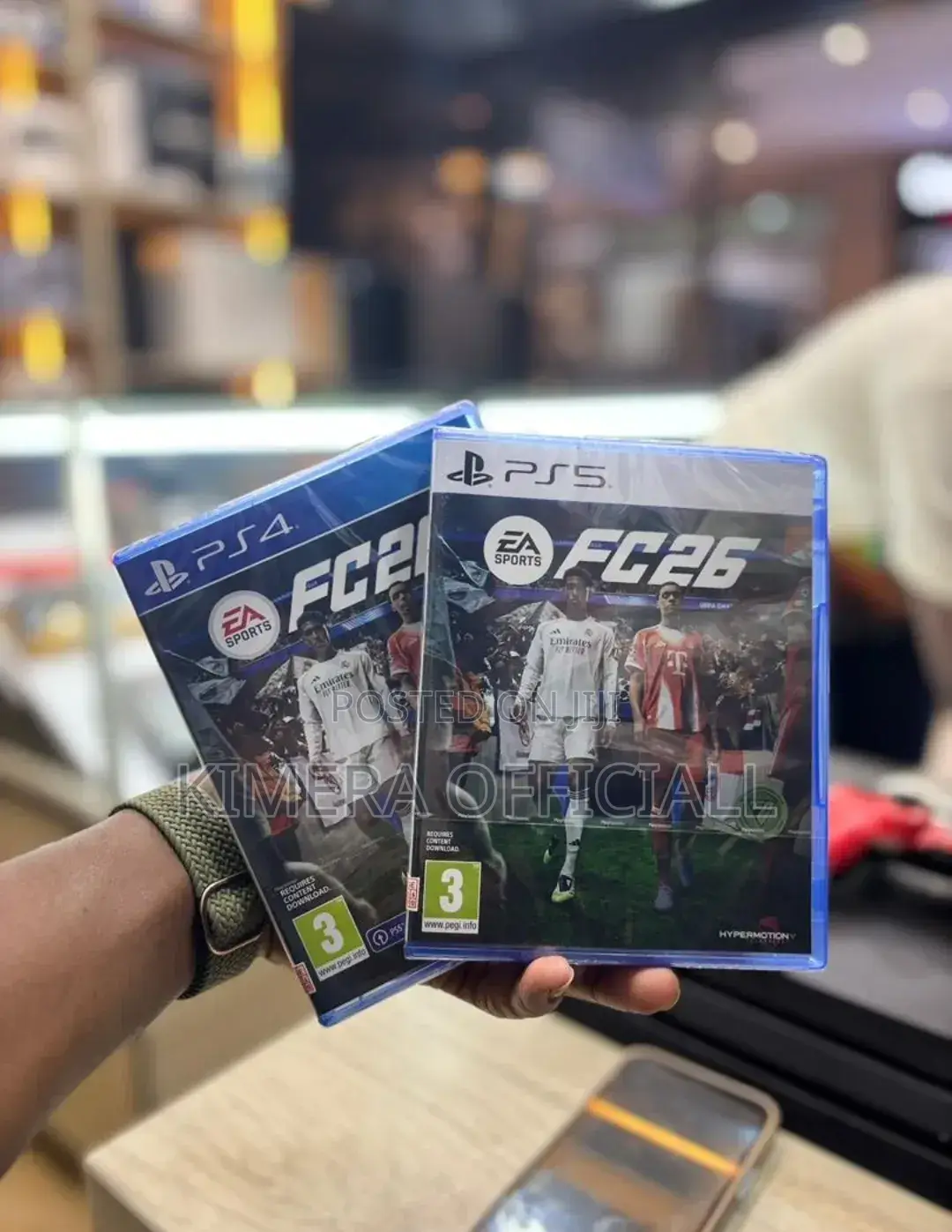 Ea Sports Fc26 Game CDS for Ps4 and Ps5. With World Cup Update