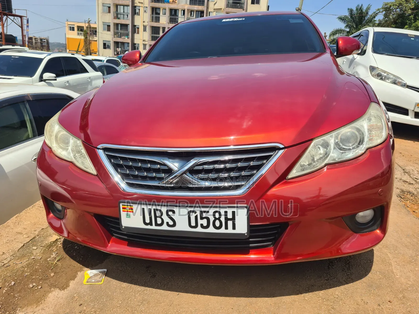 Toyota Mark X 2010 Red