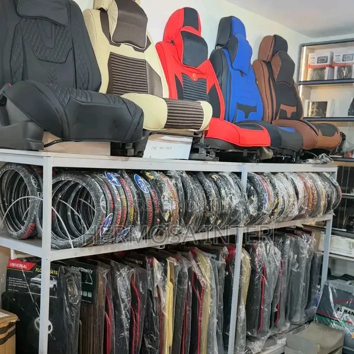 Steering Wheel Covers at 45000 and Seat Cover