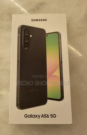 New Samsung Galaxy A56 256 GB Black