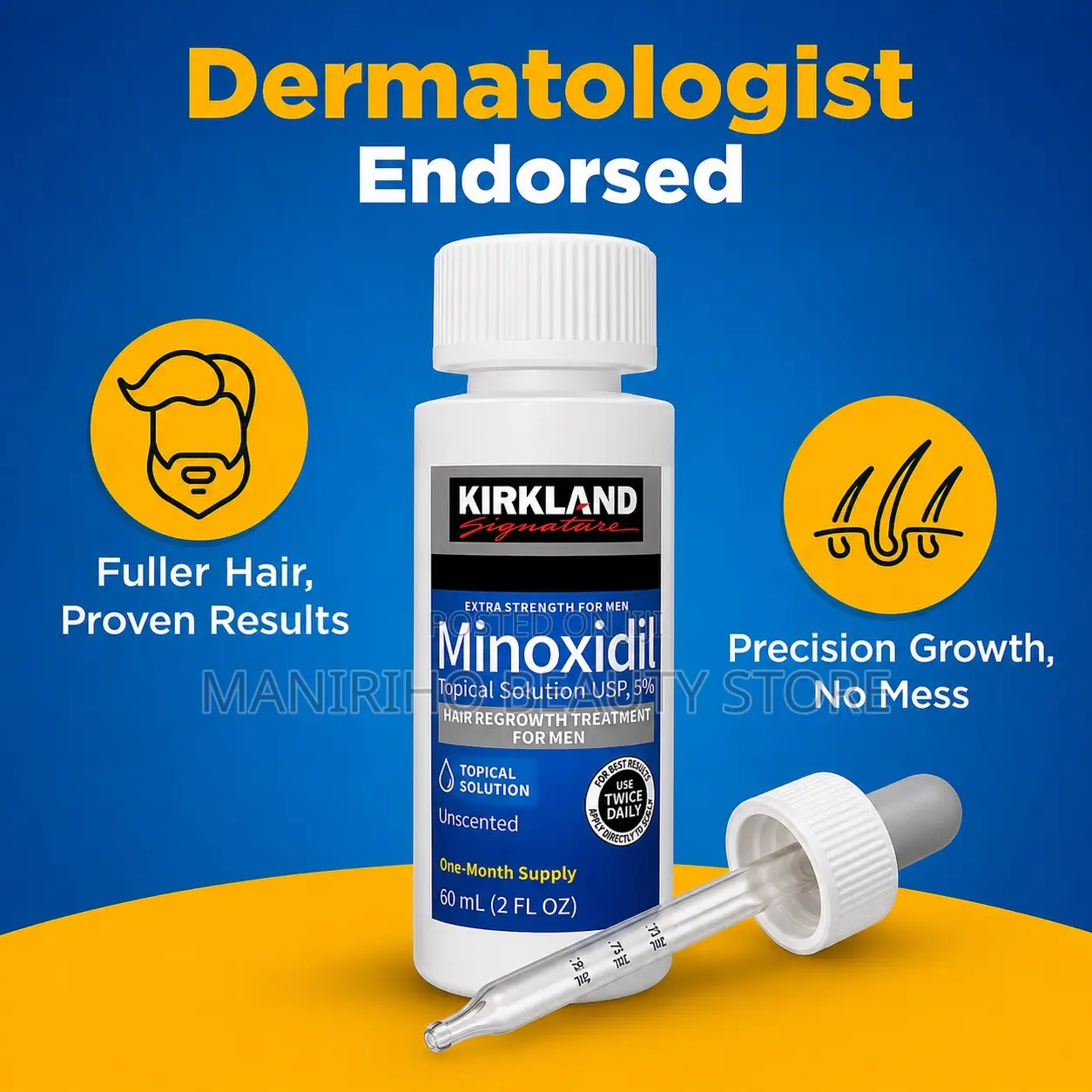 Kirkland Minoxidil 5% Extra Strength Hair Regrowth