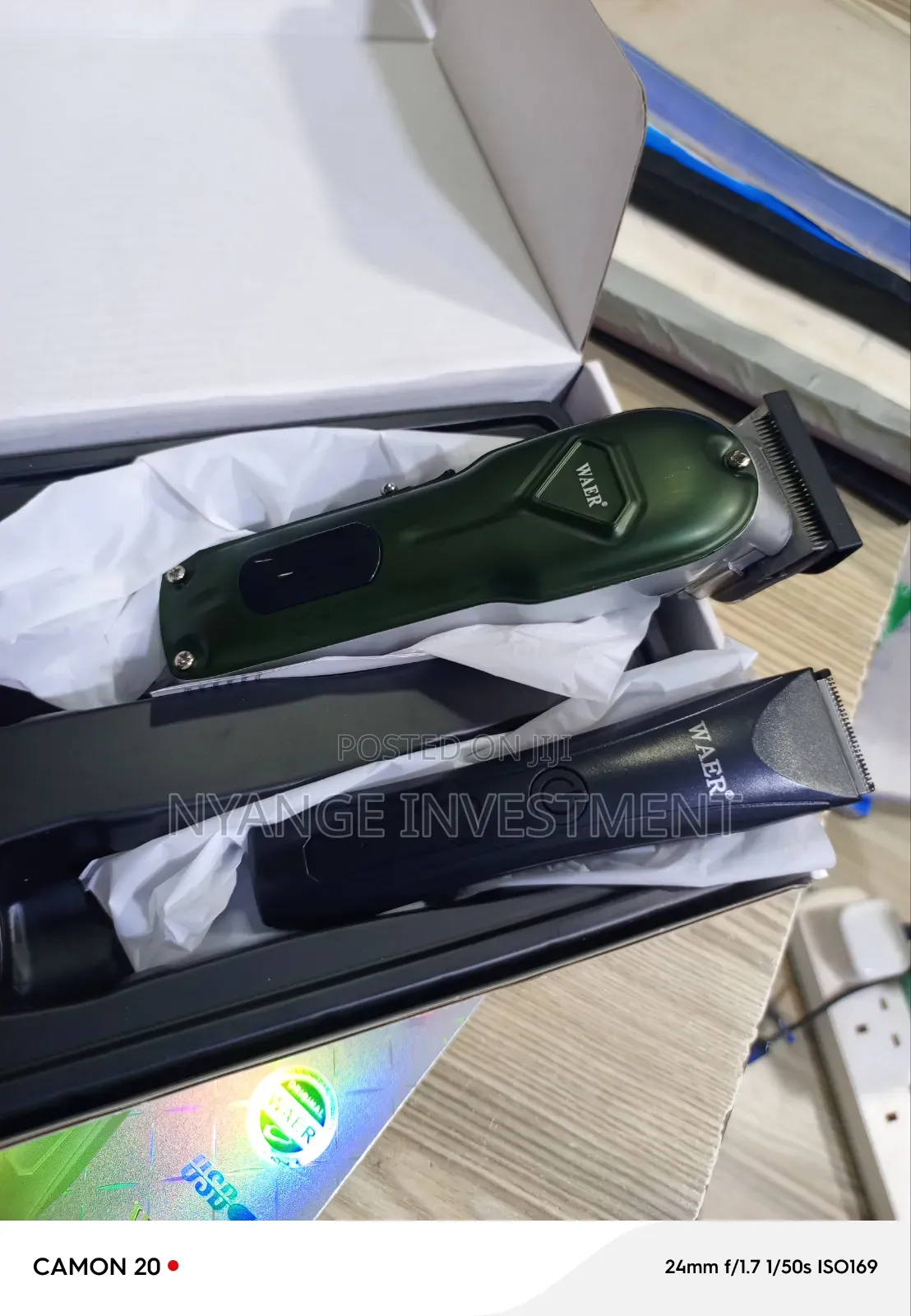 Waer 2in1 Hair Clipper Rechargeable.