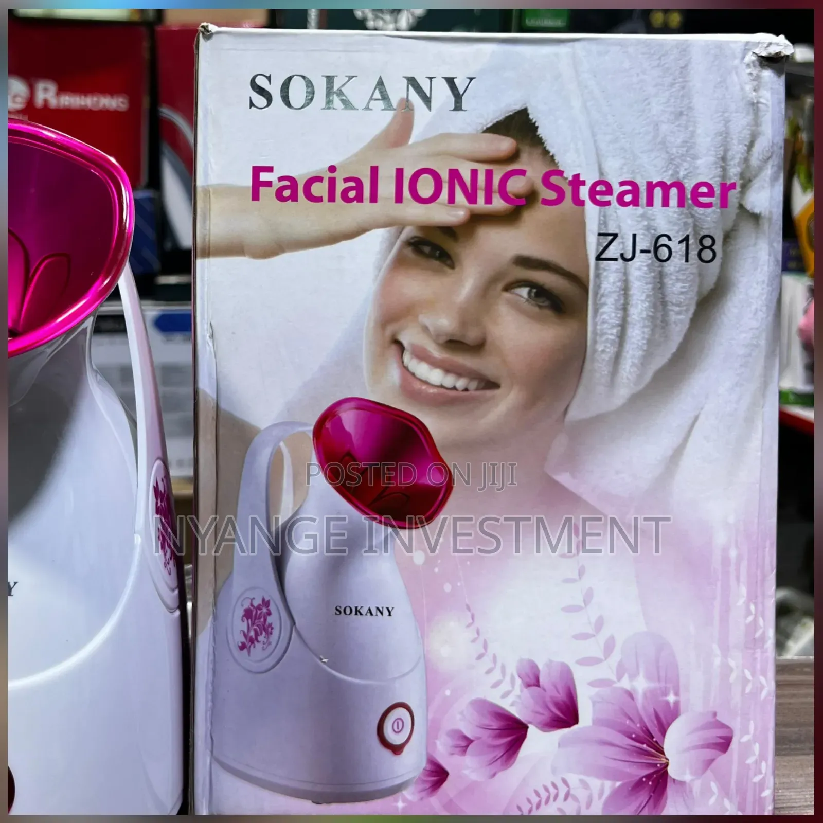 Sokany Zj-618 Facial Steamer With a Hot Mist Nozzle to Help Open Pores