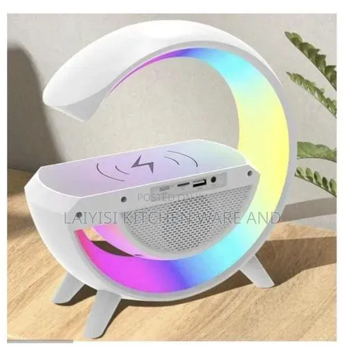 Led Wireless Charging Speaker