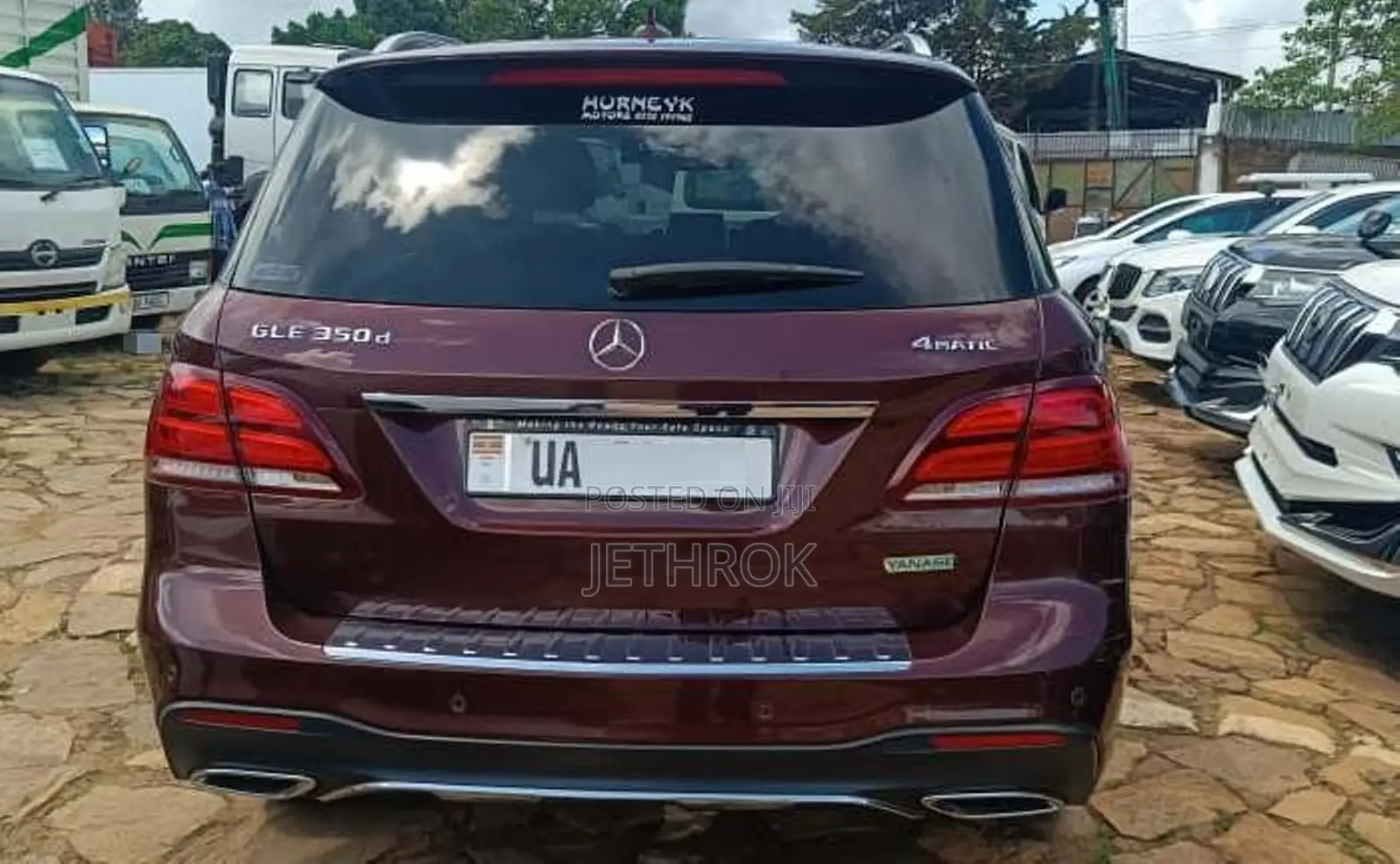 Mercedes-Benz GLE-Class GLE 350d 4MATIC 2017 Brown