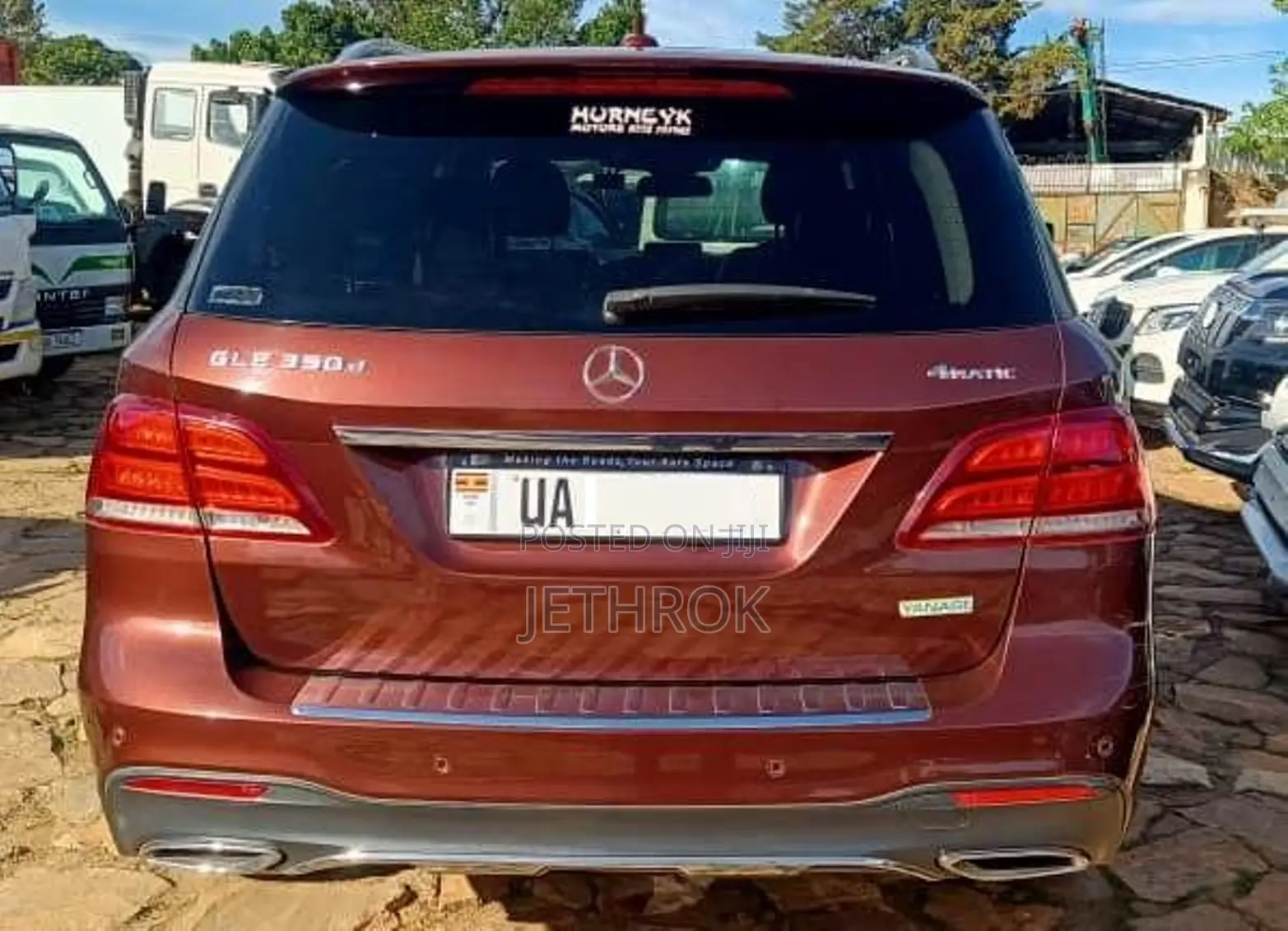 Mercedes-Benz GLE-Class GLE 350d 4MATIC 2017 Brown