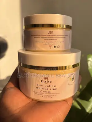 New Improved Beef Tallow Moisturizing Cream