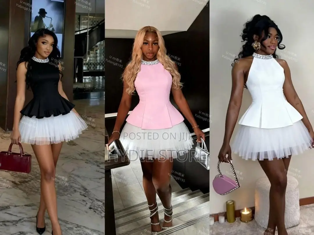 Ladies Armless Short Round Dress