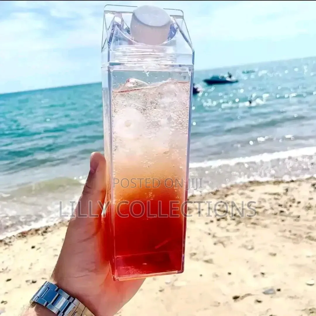 Transparent Milk Bottles