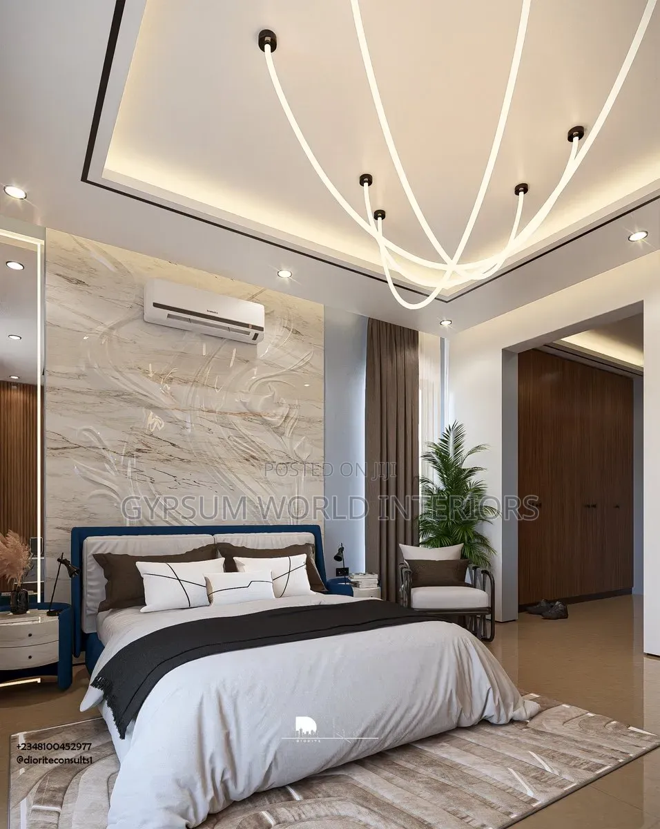 Gypsum Ceiling Design Master Bedroom