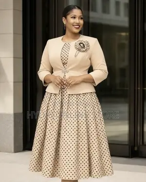 Ladies Office Floral Dress