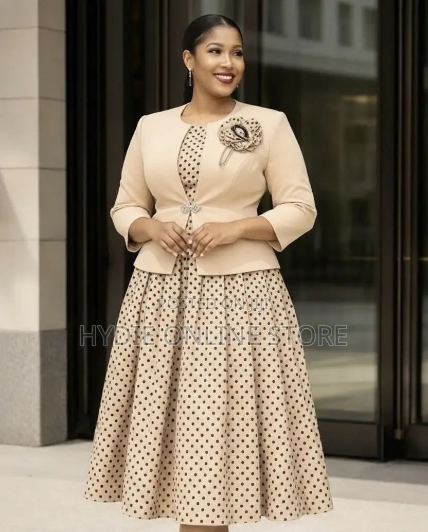 Ladies Office Floral Dress