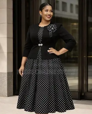 Ladies Office Floral Dress