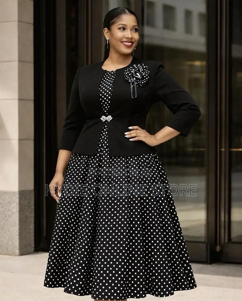 Ladies Office Floral Dress