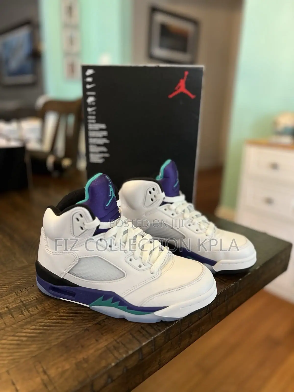 The Air Jordan 5 Retro Og "Grape".