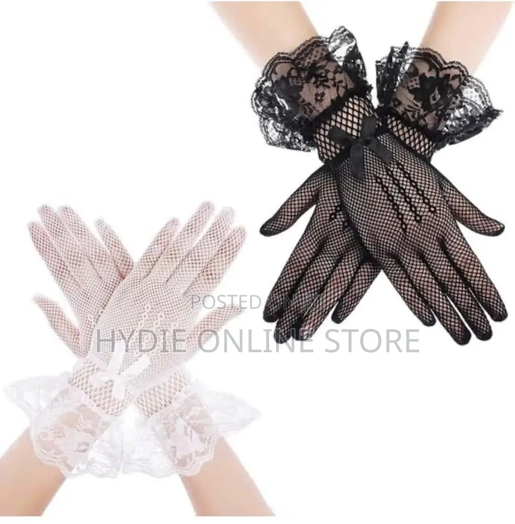 Ladies Net Short and Long Gloves