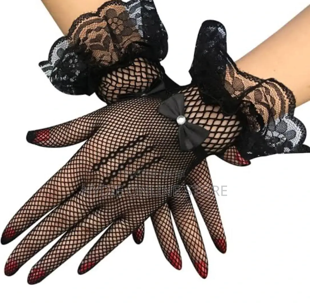 Ladies Net Short and Long Gloves