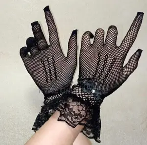 Ladies Net Short and Long Gloves