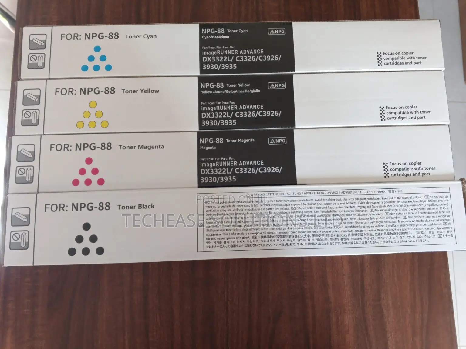 NPG-88 Toner Cartridge Set